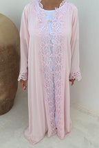 Abaya Rose Florale