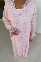 Abaya Rose Florale